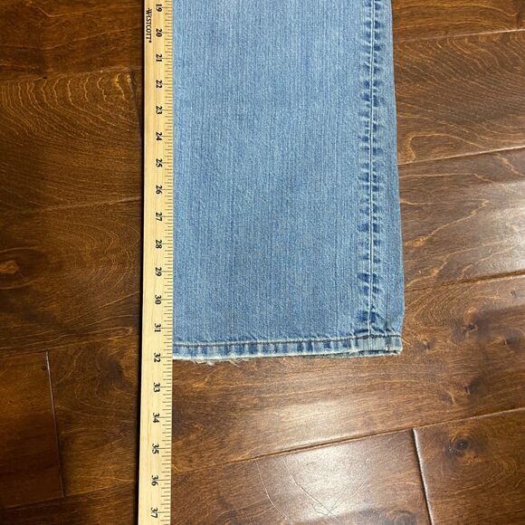 Lucky Brand Vintage Dungaree Fit Light Wash Denim Blue Jeans Men's Size 30 x 32 - Picture 7 of 8